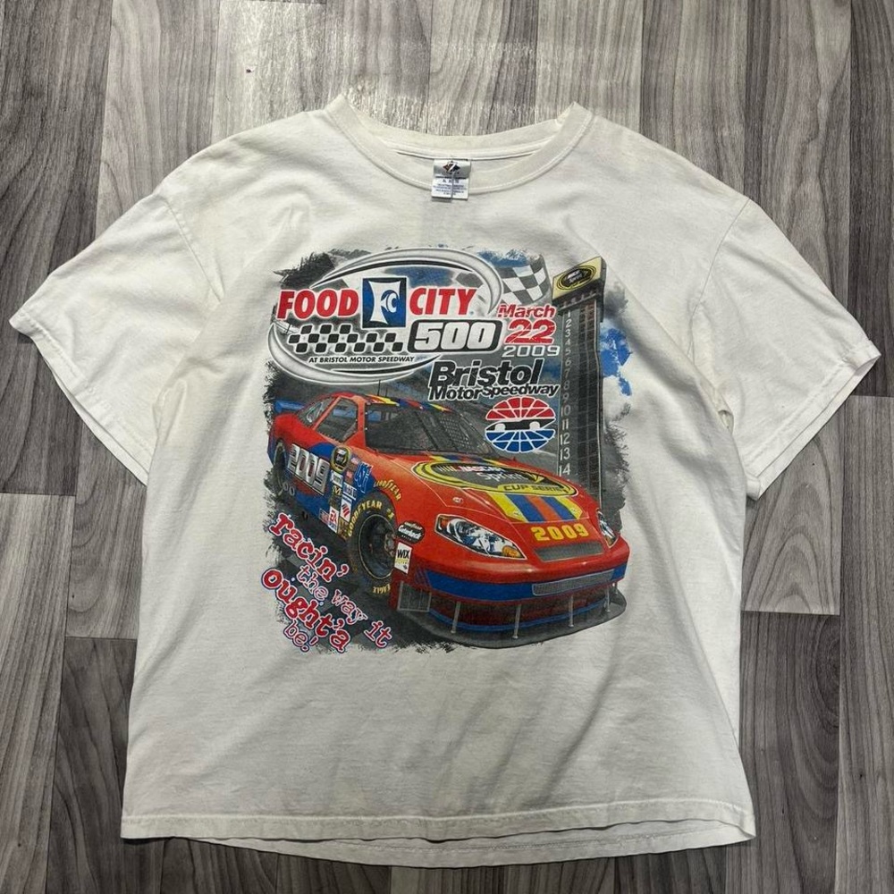 2009 Food City 500 NASCAR tee